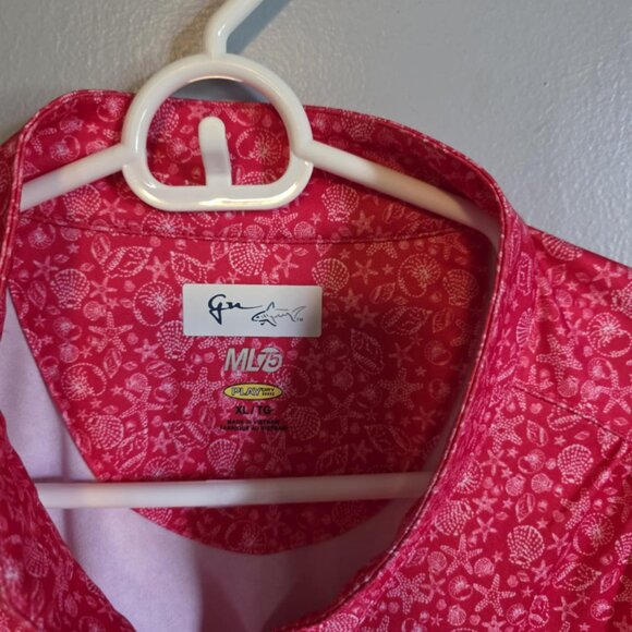 EUC Greg Norman ML 75 Play Dry Seashell design Sun Protection. - Picture 4 of 4